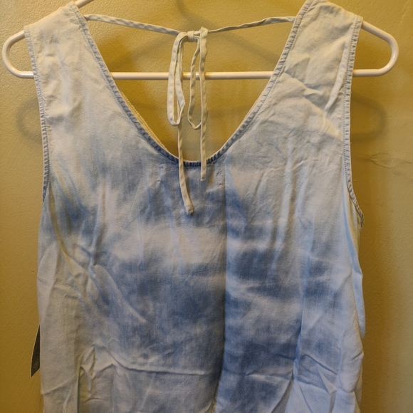 NWT Absolutely Famous Chambray Dress S - Picture 4 of 6